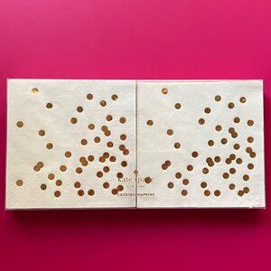 Kate Spade Cue The Confetti cocktail napkins - NWT